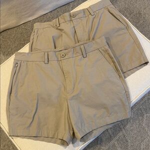 Vineyard Vines Tan Flat Front Men Shorts